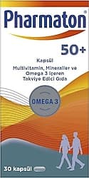 Pharmaton 50 Plus 30 Kapsül ürün görseli