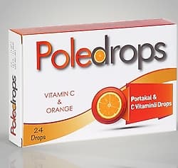 Poledrops Portakal ve C Vitaminli 24'lü Pastil ürün görseli