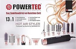 Powertec Ionic TR-6666 13in1 Saç Şekillendirme Seti ürün görseli
