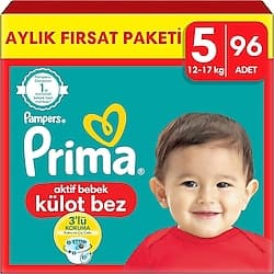 Prima 5 Numara junior 96'lı Külot Bez ürün görseli