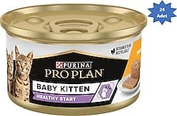 Pro Plan Baby Kitten Tavuklu 85 gr 24'lü Yavru Konserve Kedi Maması ürün görseli