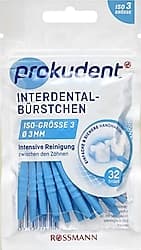 Prokudent Mavi ISO 3 0.6 mm 32'li Arayüz Fırçası ürün görseli
