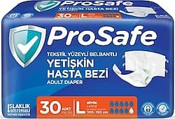 Prosafe Belbantlı Büyük Boy L 30'lu Hasta Bezi ürün görseli