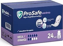 Prosafe Multiped Gece Gündüz 7 Damla 12'li 2 Adet Mesane Pedi ürün görseli