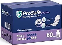 Prosafe Multiped Gece Gündüz 7 Damla 12'li 5 Adet Mesane Pedi ürün görseli