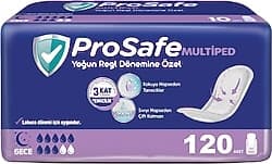 Prosafe Multiped Gece 8 Damla 10'lu 12 Adet Mesane Pedi ürün görseli