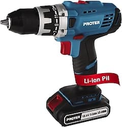 Proter PST 418 SL 18 V 2.0 Ah Çift Akülü Matkap ürün görseli