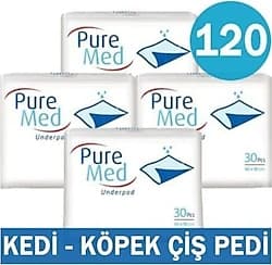 Puremed 60x90 cm 30'lu 4 Adet Yatak Koruyucu Örtü ürün görseli