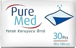 Puremed 90x180 cm 30'lu Yatak Koruyucu Örtü ürün görseli