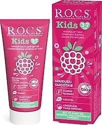 R.O.C.S. Ahududu Smoothie Tadında 3-7 Yaş 35 ml Florürsüz Çocuk Diş Macunu ürün görseli