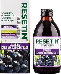 Resetin Siyah Üzüm Kabuk ve Çekirdek Ekstrakt 250 ml Şurup ürün görseli