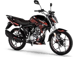 RKS GTR 50 cc Motosiklet Siyah ürün görseli