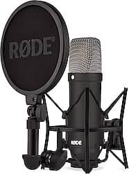 Rode NT1 Signature Series Siyah Condenser Mikrofon ürün görseli