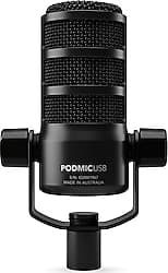 Rode PodMic USB Siyah Kardioid Dinamik Mikrofon ürün görseli