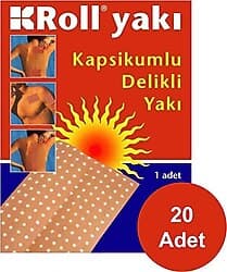 Roll Kapikumlu Delikli Yakı 20 Adet ürün görseli