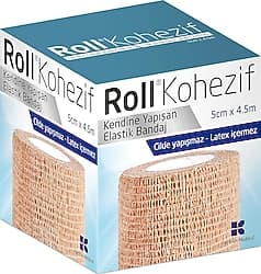 Roll Kohezif Kendine Yapışan 5cm x 4.5m Elastik Bandaj ürün görseli
