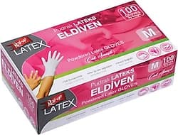 Roll-Up Pudralı Lateks Orta Boy (M) 100'lü Eldiven ürün görseli