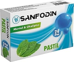Sanfodin Sanfodin C Vitamin Mentol 24'lü Pastil ürün görseli