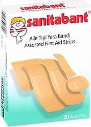 Sanitabant Aile Tipi Karma Yara Bandı 20'li ürün görseli