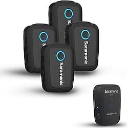 Saramonic Blink 500 T4 4'lü Kablosuz Yaka Mikrofonu ürün görseli