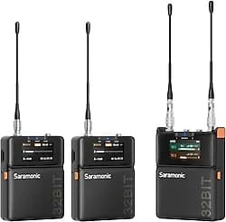 Saramonic K9 Digital Duo UHF 2'li Kablosuz Yaka Mikrofonu ürün görseli
