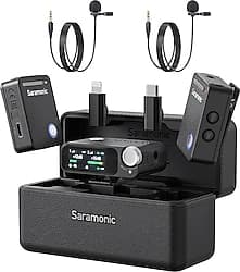 Saramonic Ultra 03 2'li Kablosuz Yaka Mikrofonu ürün görseli