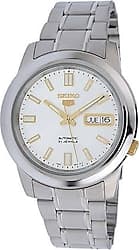 Seiko 5 SNKK07 Beyaz Erkek Kol Saati ürün görseli