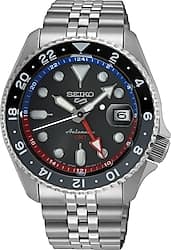 Seiko 5 Sports SKX SSK019 Çelik Kordon Gümüş-Siyah Erkek Kol Saati ürün görseli