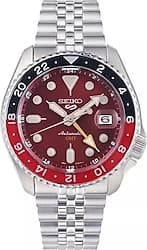 Seiko 5 Sports SKX SSK031 Çelik Kordon Kırmızı Erkek Kol Saati ürün görseli