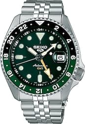 Seiko 5 Sports SKX SSK035 Çelik Kordon Yeşil Erkek Kol Saati ürün görseli