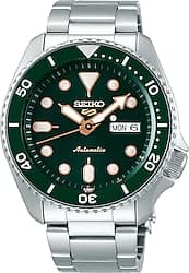 Seiko 5 Sports SKX SRPD63K Çelik Kordon Koyu Yeşil Erkek Kol Saati ürün görseli