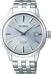 Seiko Presage Cocktail Time SRPE19 Çelik Kordon Açık Mavi Erkek Kol Saati ürün görseli