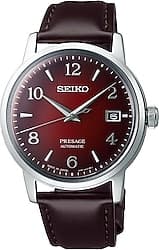 Seiko Presage Cocktail Time SRPE41 Deri Kordon Kırmızı Erkek Kol Saati ürün görseli