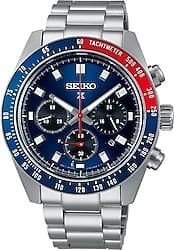 Seiko Prospex Speedtimer SSC913 Çelik Kordon Mavi-Kırmızı Erkek Kol Saati ürün görseli