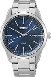 Seiko SNE525 Çelik Kordon Mavi Erkek Kol Saati ürün görseli
