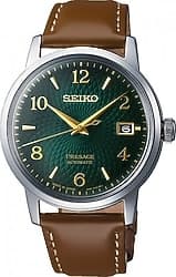 Seiko Presage Cocktail Time SRPE45 Deri Kordon Kahverengi-Yeşil Erkek Kol Saati ürün görseli