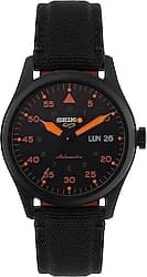 Seiko 5 Sports Field SRPH33 Kumaş Kordon Siyah Erkek Kol Saati ürün görseli