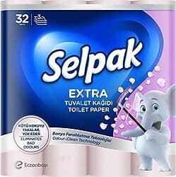 Selpak Extra Banyo Ferahlatma 32'li Tuvalet Kağıdı ürün görseli