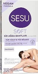 Sesu Soft Tüm Vücut ve Yüz Bölgesi 32'li Sir Ağda Bandı ürün görseli