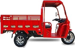 SFM Express Max 1500 W 3 Tekerlekli Kabinli Elektrikli Motosiklet Kırmızı ürün görseli