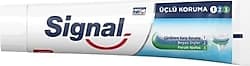 Signal Üçlü Koruma Beyazlatıcı 120 ml Florürlü Diş Macunu ürün görseli