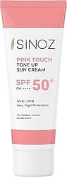 Sinoz Pink Touch Ton Eşitleyici 50 ml 50 Faktör Pembe Güneş Kremi ürün görseli