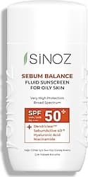 Sinoz Sebum Balance Yağlı Ciltler için 50 ml 50 Faktör Güneş Kremi ürün görseli