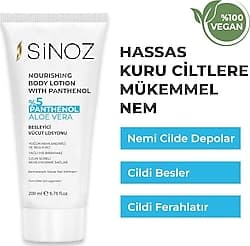 Sinoz Yoğun Nemlendirici & Besleyici El Ayak Vücut Losyonu 200 ml ürün görseli