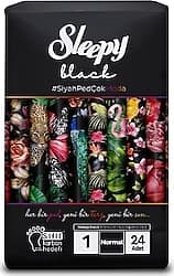 Sleepy Black Premium Plus Hijyenik Ped Normal 24'lü ürün görseli