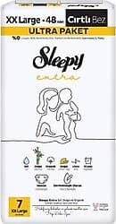 Sleepy Extra 7 Numara XX Large 48'li Bebek Bezi ürün görseli