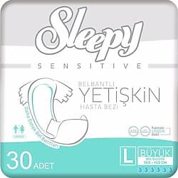 Sleepy Belbantlı Büyük Boy L 30'lu Hasta Bezi ürün görseli