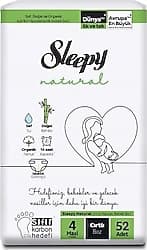 Sleepy Natural 4 Numara Maxi 52'li Bebek Bezi ürün görseli