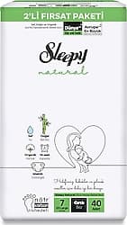 Sleepy Natural 7 Numara XX Large 40'lı Bebek Bezi ürün görseli