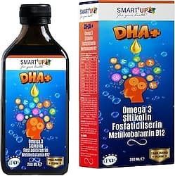 Smart'up Sitikolin DHA Omega 3 200 ml Şurup ürün görseli